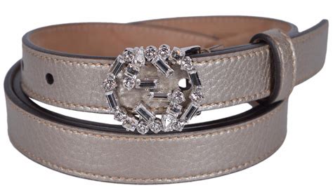 gucci belt swarovski|Gucci interlocking belt.